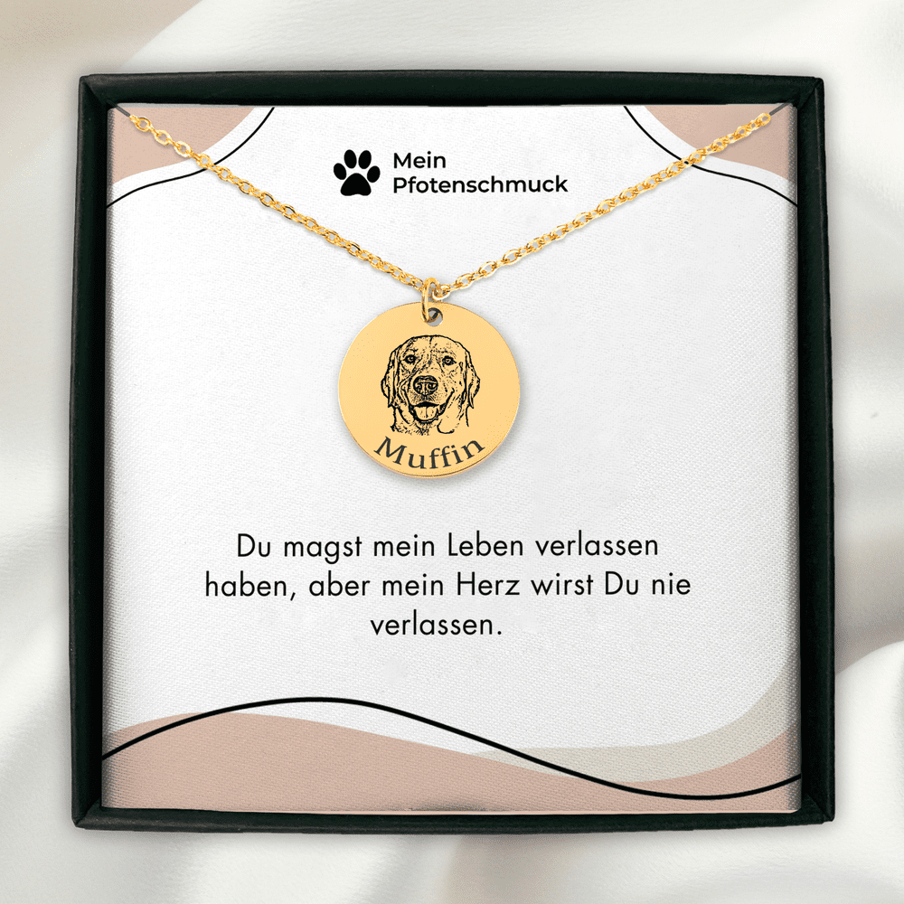 Hunde Andenken Halskette