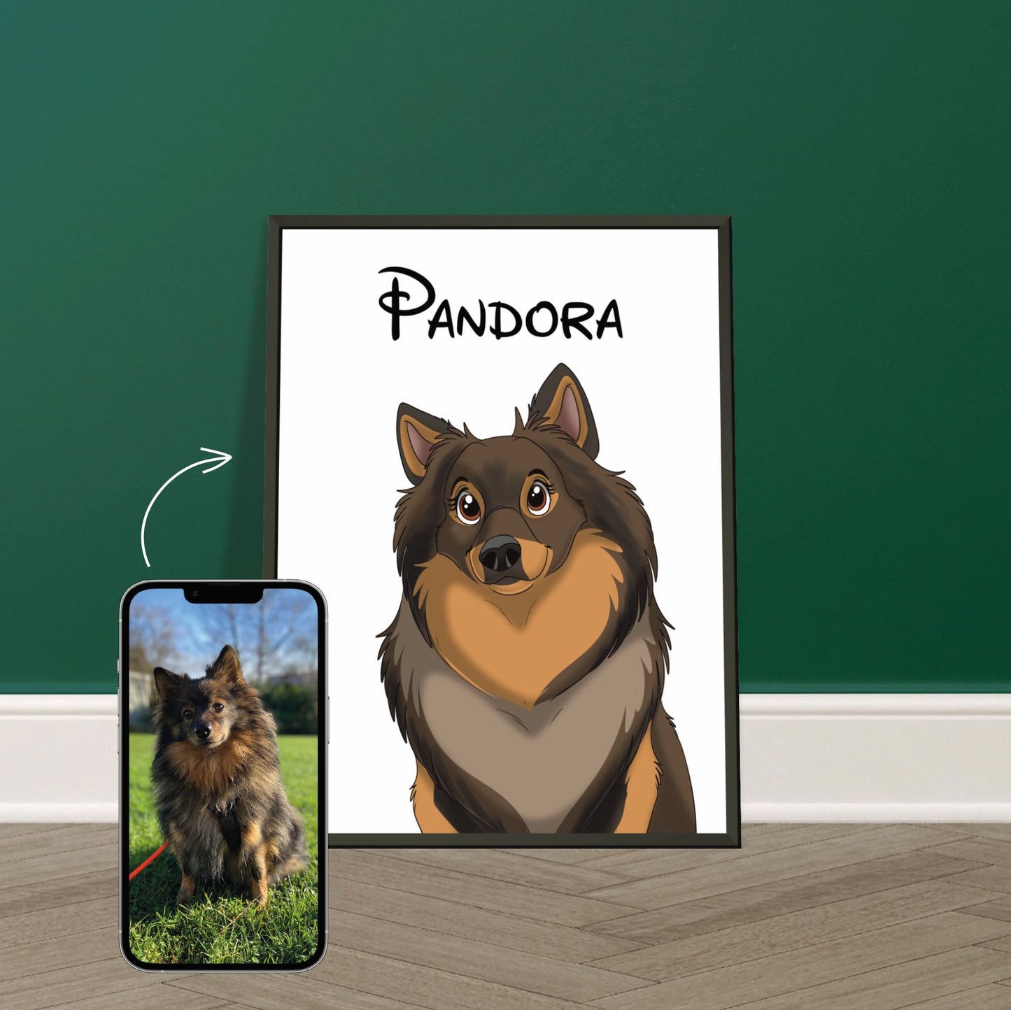 Disney Hundeportrait