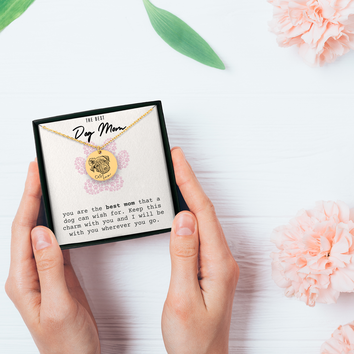 Dog Mom Geschenk-Kette