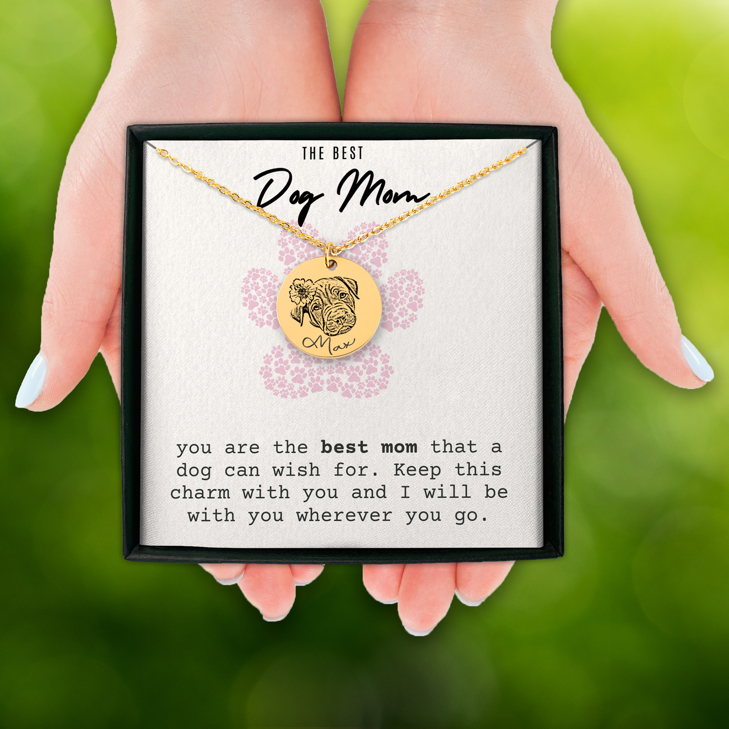Dog Mom Geschenk-Kette