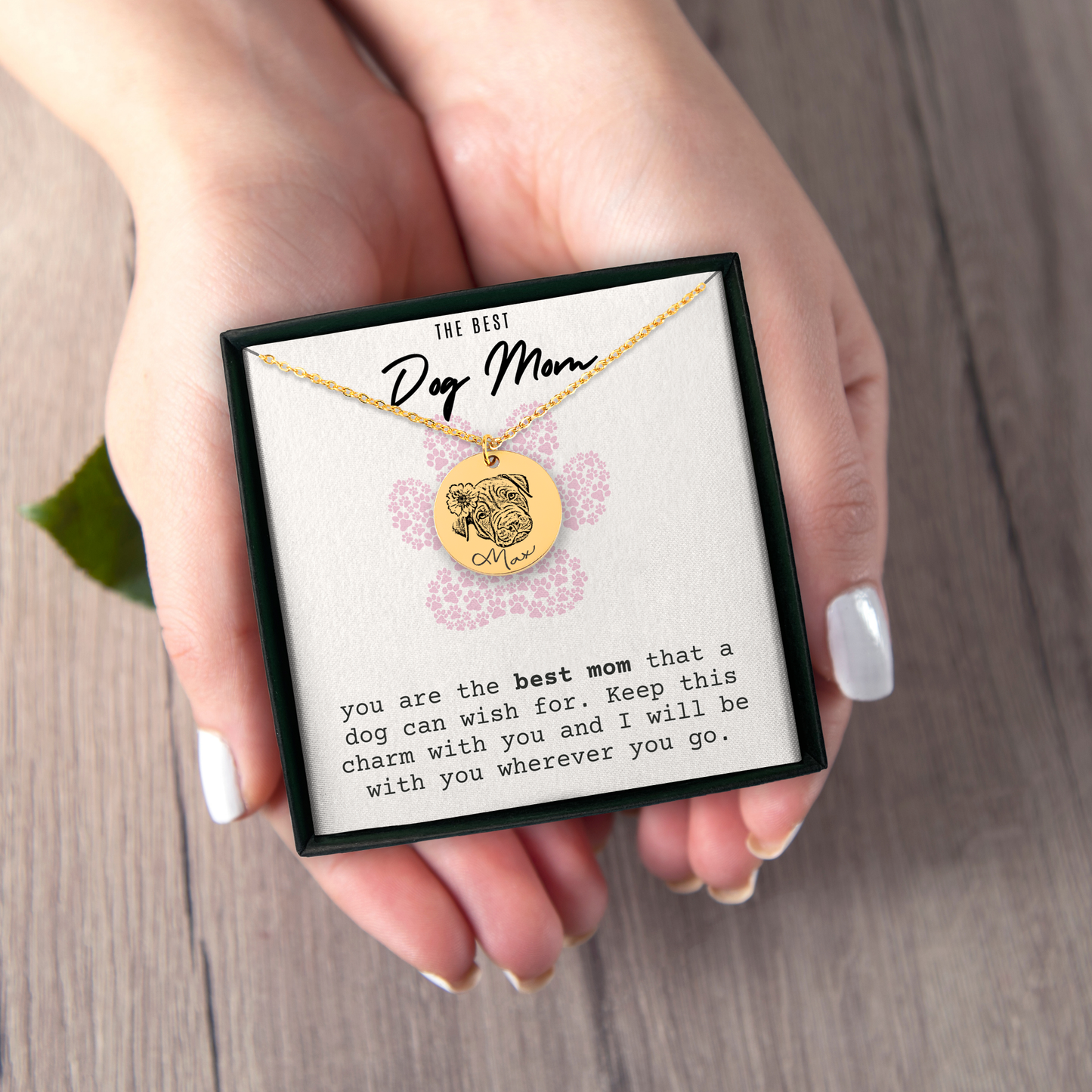 Dog Mom Geschenk-Kette