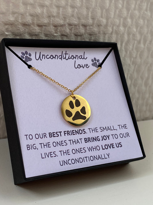 EXTRA: Portrait oder Pfotengravur auf der Rückseite