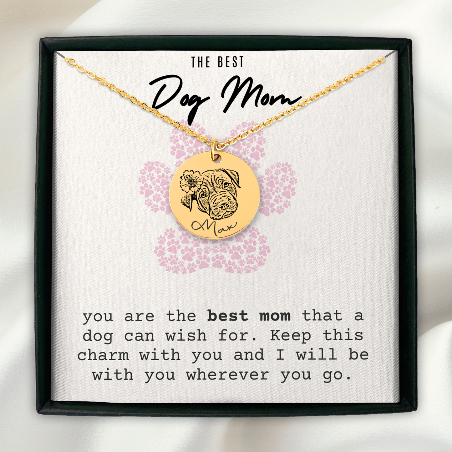 Dog Mom Geschenk-Kette