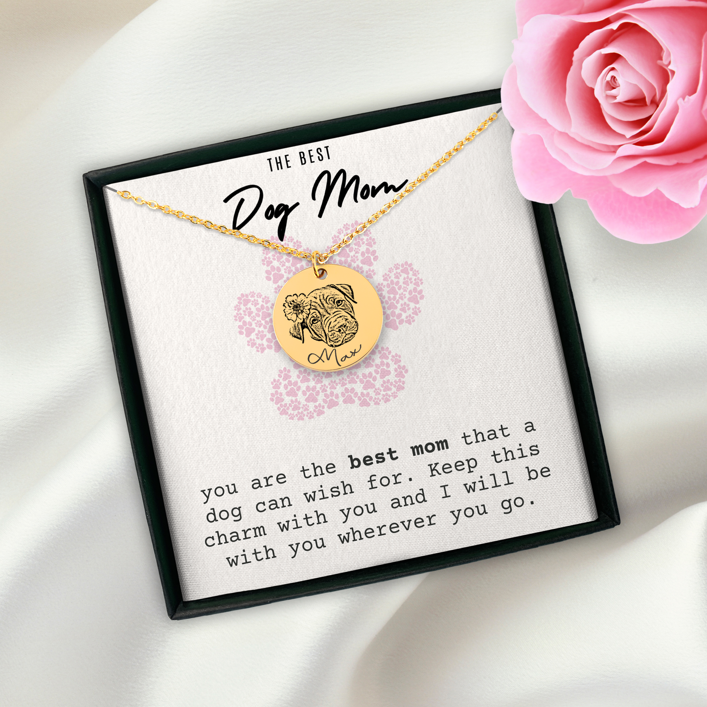 Dog Mom Geschenk-Kette