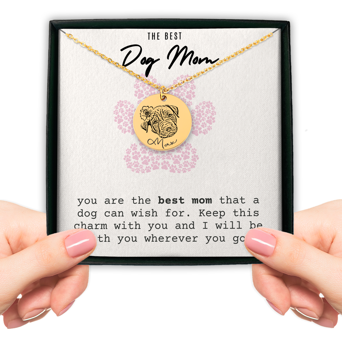 Dog Mom Geschenk-Kette